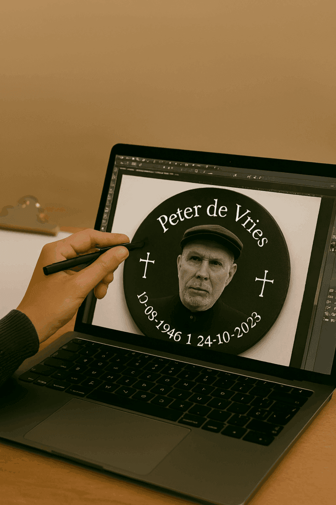 gedenkplaat ontwerpen