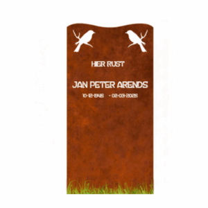 gedenkmonument cortenstaal